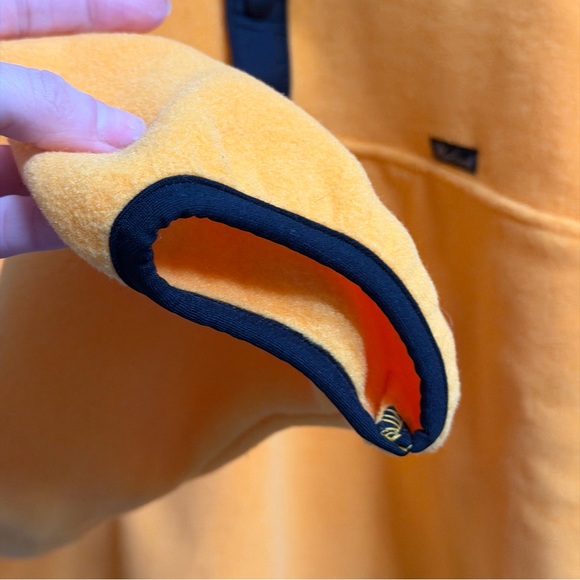 NEW Vintage Woolrich Quarter Snap Fleece Pullover Men’s 2XL Made in USA Yellow - Picture 6 of 13